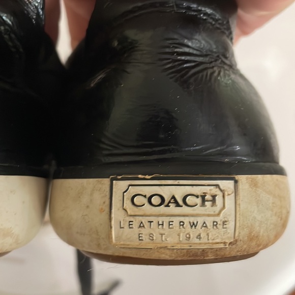 Black coach shoes - Picture 2 of 2